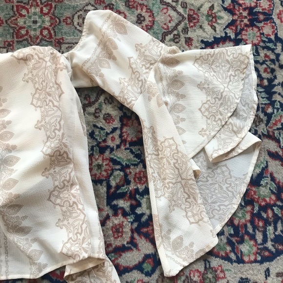 Strapless boho blouse a Calin - Picture 2 of 10